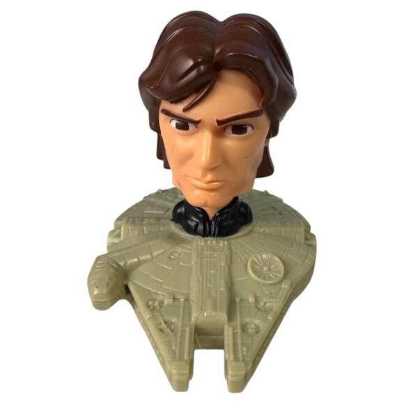 STAR WARS Mix lot Galactic Heroes JABBA Rancor LUKE C3PO 2001 - Picture 2 of 9